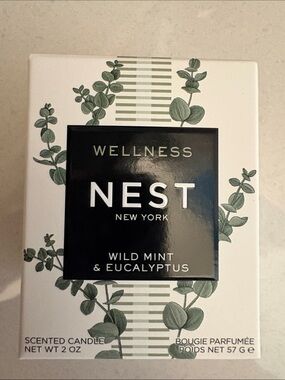 NEST New York  Wild Mint & Eucalyptus Votive Candle